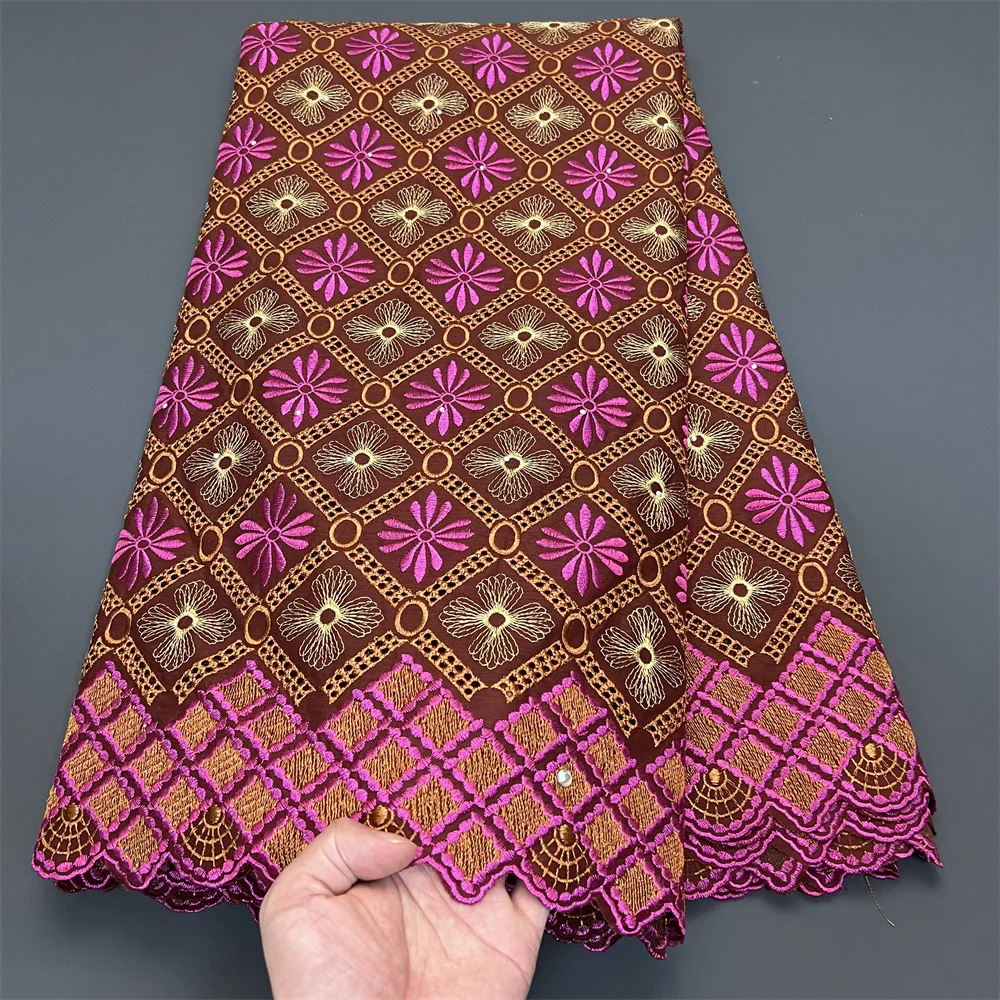 2025 African Nigerian Tulle Lace Fabric for Dress Sewing High Quality Damask Cotton Pure Embroidery Wedding Party hz1362 5Yard
2025 African Nigerian Tulle Lace Fabric for Dress Sewing High Quality Damask Cotton Pure Embroidery Wedding Party hz1362 5Yard