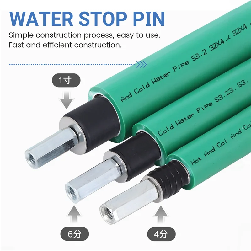 AB15-Запорный штифт для горячего расплава воды, набор сантехнических инструментов для ремонта ванной комнаты, трубка PPR, стопорный штифт для горячего расплава, кухонные туннели для трубок PPR 
AB15-Запорный штифт для горячего расплава воды, набор сантехнических инструментов для ремонта ванной комнаты, трубка PPR, стопорный штифт для горячего расплава, кухонные туннели для трубок PPR