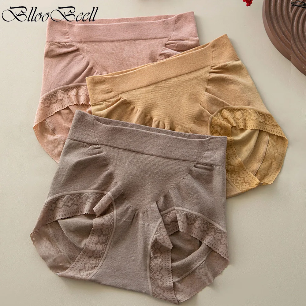 3pcs New Winter Women's Underwear High Waist Sexy Panties Lace Seamless Tummy Briefs Solid Color Ladies Antibacterial Triangle
3pcs New Winter Women's Underwear High Waist Sexy Panties Lace Seamless Tummy Briefs Solid Color Ladies Antibacterial Triangle