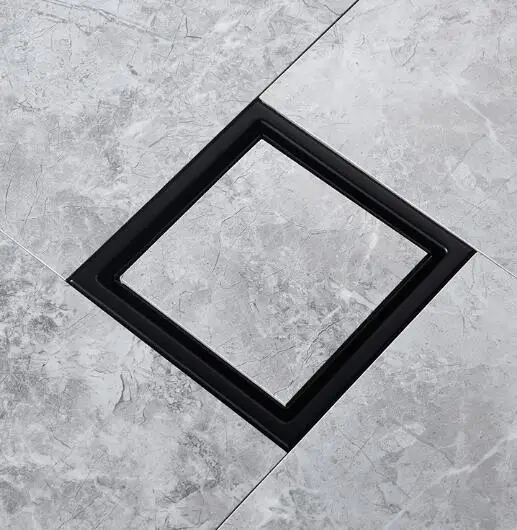 Rectangle 304 Stainless Steel Matte Black Invisible Floor Strainer Square Floor Tile Insert Linear Shower Drain for Bathroom
Rectangle 304 Stainless Steel Matte Black Invisible Floor Strainer Square Floor Tile Insert Linear Shower Drain for Bathroom