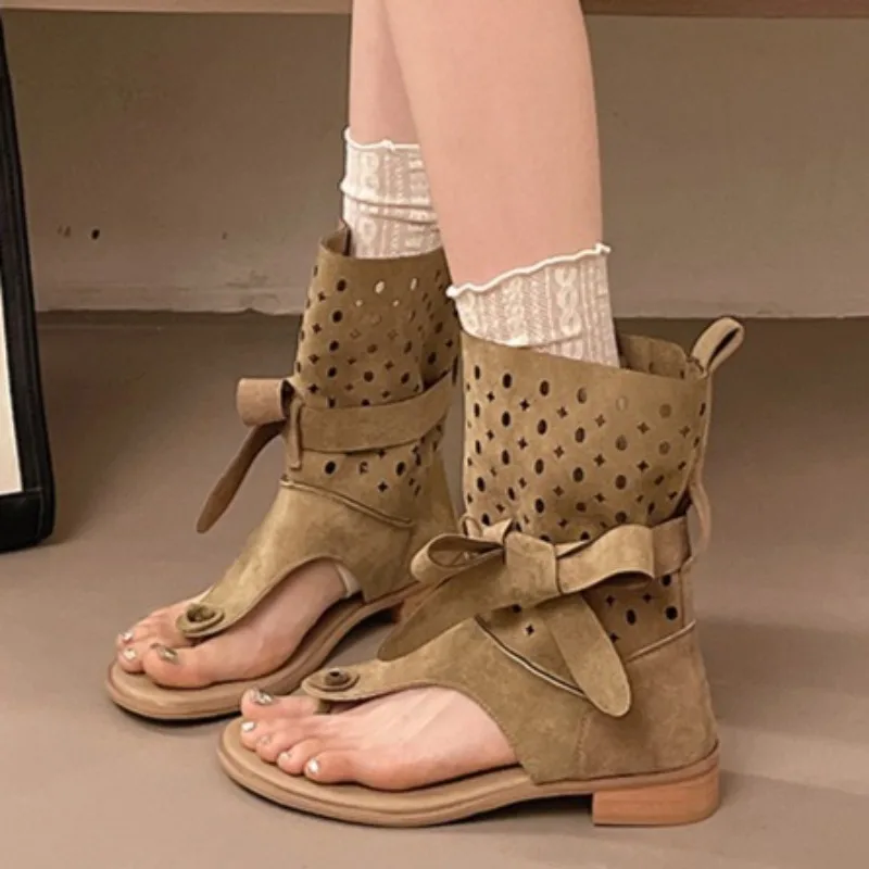 Fish Mouth Clip-toe Women's Vintage Hollow Out Breathable Comfortable Sandals 2026 Summer New Women Fashionable Casual Cool Boot
Fish Mouth Clip-toe Women's Vintage Hollow Out Breathable Comfortable Sandals 2026 Summer New Women Fashionable Casual Cool Boot