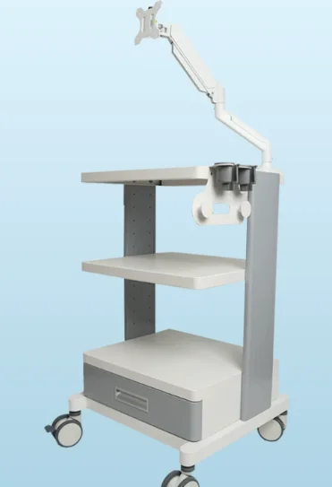 Endoscope Tower Hospital Trolley Cart for Medical Device
Endoscope Tower Hospital Trolley Cart for Medical Device
