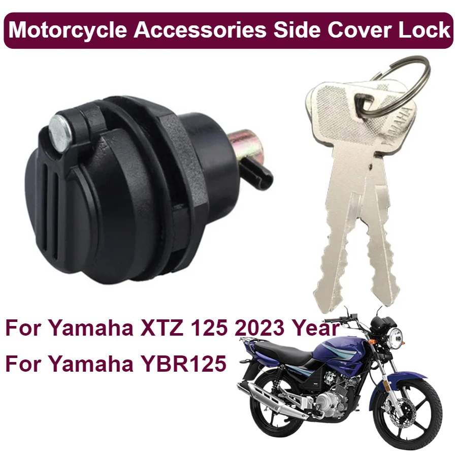 Motorcycle Accessories Side Cover Lock With 2 Keys 125cc Motorbike Switch CNC Scooter Aluminum Parts for Yamaha YBR125
Motorcycle Accessories Side Cover Lock With 2 Keys 125cc Motorbike Switch CNC Scooter Aluminum Parts for Yamaha YBR125