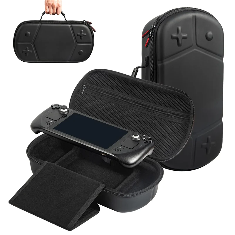 Universal Storage Bag Waterproof PU Case Large Space Bag Case For Steam Deck/Switch/ROG Aiiy Game Console Durable Easy To Use
Universal Storage Bag Waterproof PU Case Large Space Bag Case For Steam Deck/Switch/ROG Aiiy Game Console Durable Easy To Use