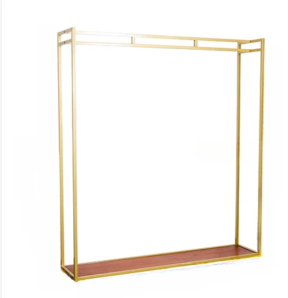 Wedding clothes rack, high-end display rack, floor style dress rack, iron wedding clothes store hanger
Wedding clothes rack, high-end display rack, floor style dress rack, iron wedding clothes store hanger