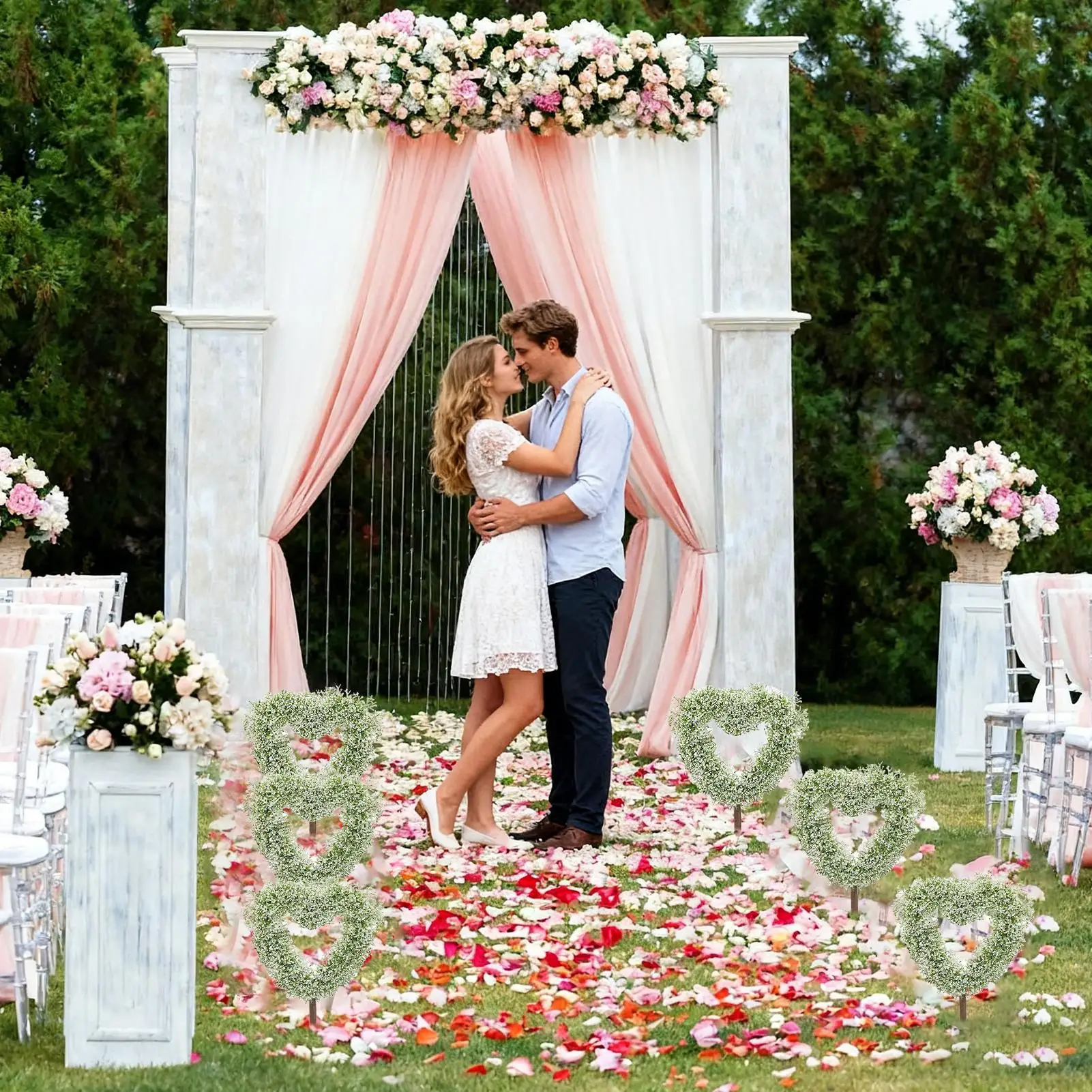 Искусственное дерево-сердце для декора: зеленое, в деревенском стиле, ажурное, для дома, друзей, свадеб, фермерского дома
Искусственное дерево-сердце для декора: зеленое, в деревенском стиле, ажурное, для дома, друзей, свадеб, фермерского дома