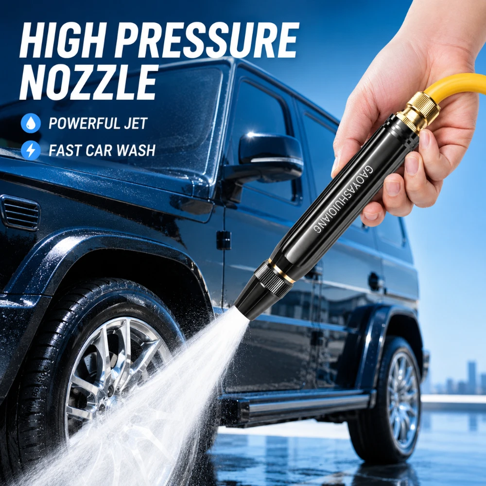 Multifunctional High Pressure Water Sprayer Nozzle Practical Household Tool for Vehicle Washing and Backyard Plant Watering
Multifunctional High Pressure Water Sprayer Nozzle Practical Household Tool for Vehicle Washing and Backyard Plant Watering