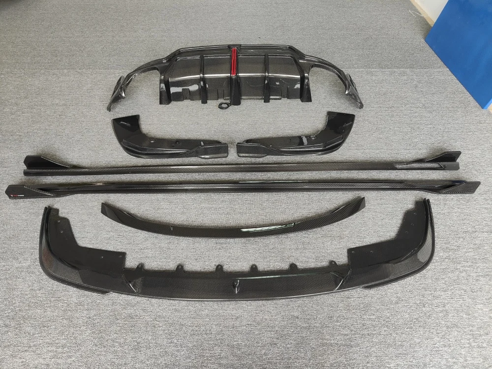 2019-2023 for 3 Series G20 Body Kit Carbon Fiber M-Style Front Bumper Lip Side Skirt Rear Diffuser Other Stylish Accessories
2019-2023 for 3 Series G20 Body Kit Carbon Fiber M-Style Front Bumper Lip Side Skirt Rear Diffuser Other Stylish Accessories