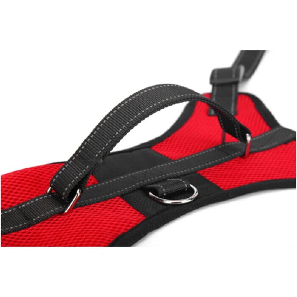 Pet Dog Harness Red Size S Durable Mesh Fabric Comfortable Walking Control Quick Release Buckle For Large Medium Puppy Dogs
Pet Dog Harness Red Size S Durable Mesh Fabric Comfortable Walking Control Quick Release Buckle For Large Medium Puppy Dogs