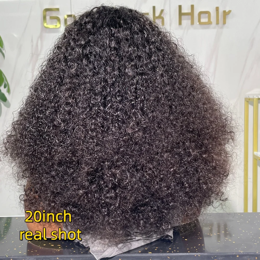 400 Density Afro Kinky Curly 5x5 Curly Baby Hair Lace Wigs Human Hair 13x4 Lace Frontal Wig Curly Lace Front Wigs For Women
400 Density Afro Kinky Curly 5x5 Curly Baby Hair Lace Wigs Human Hair 13x4 Lace Frontal Wig Curly Lace Front Wigs For Women