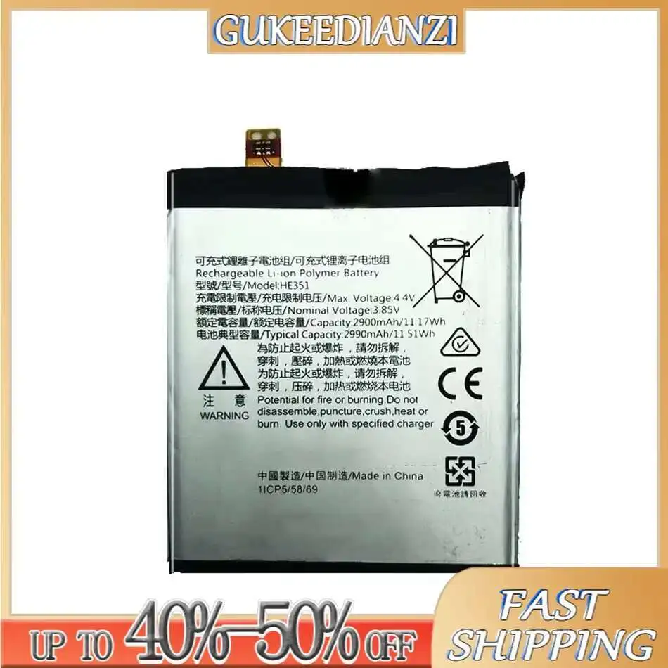 Battery for Nokia 3.1 TA-1049 TA-1057 TA-1063 TA-1070 TA-1074 TA 1049 1057 1063, 2900mAh, Free Tool
Battery for Nokia 3.1 TA-1049 TA-1057 TA-1063 TA-1070 TA-1074 TA 1049 1057 1063, 2900mAh, Free Tool