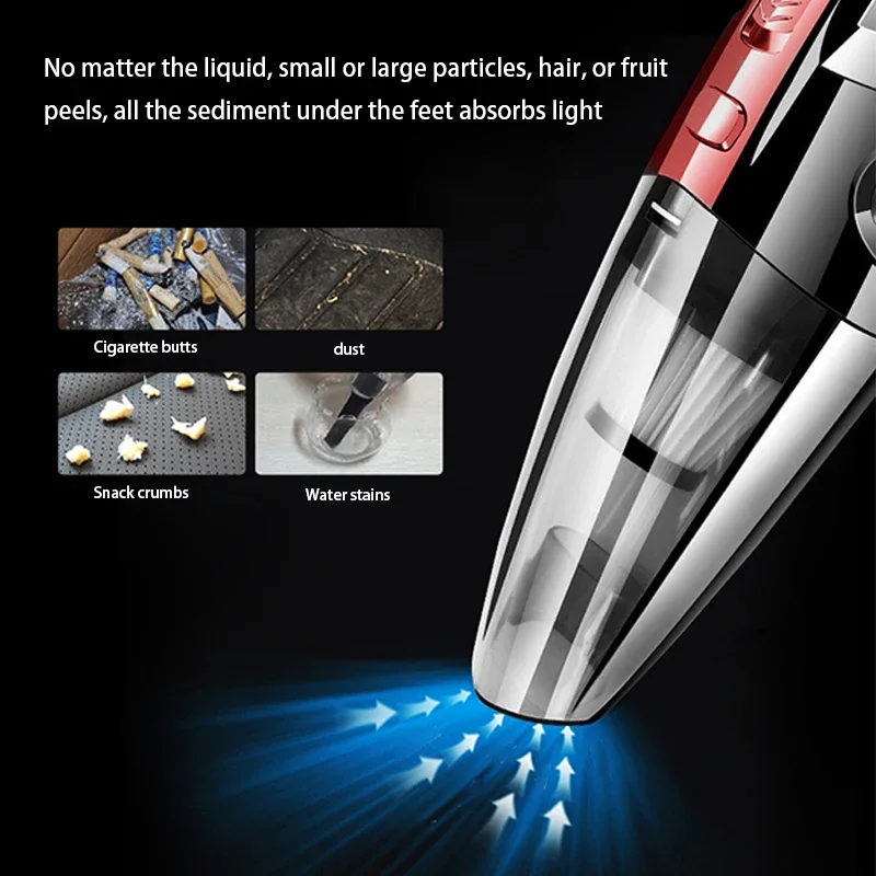 1 Set Car Vacuum Cleaner Handheld Wireless Charging Model High Power Small Car Interior Vacuum Cleaner
1 Set Car Vacuum Cleaner Handheld Wireless Charging Model High Power Small Car Interior Vacuum Cleaner