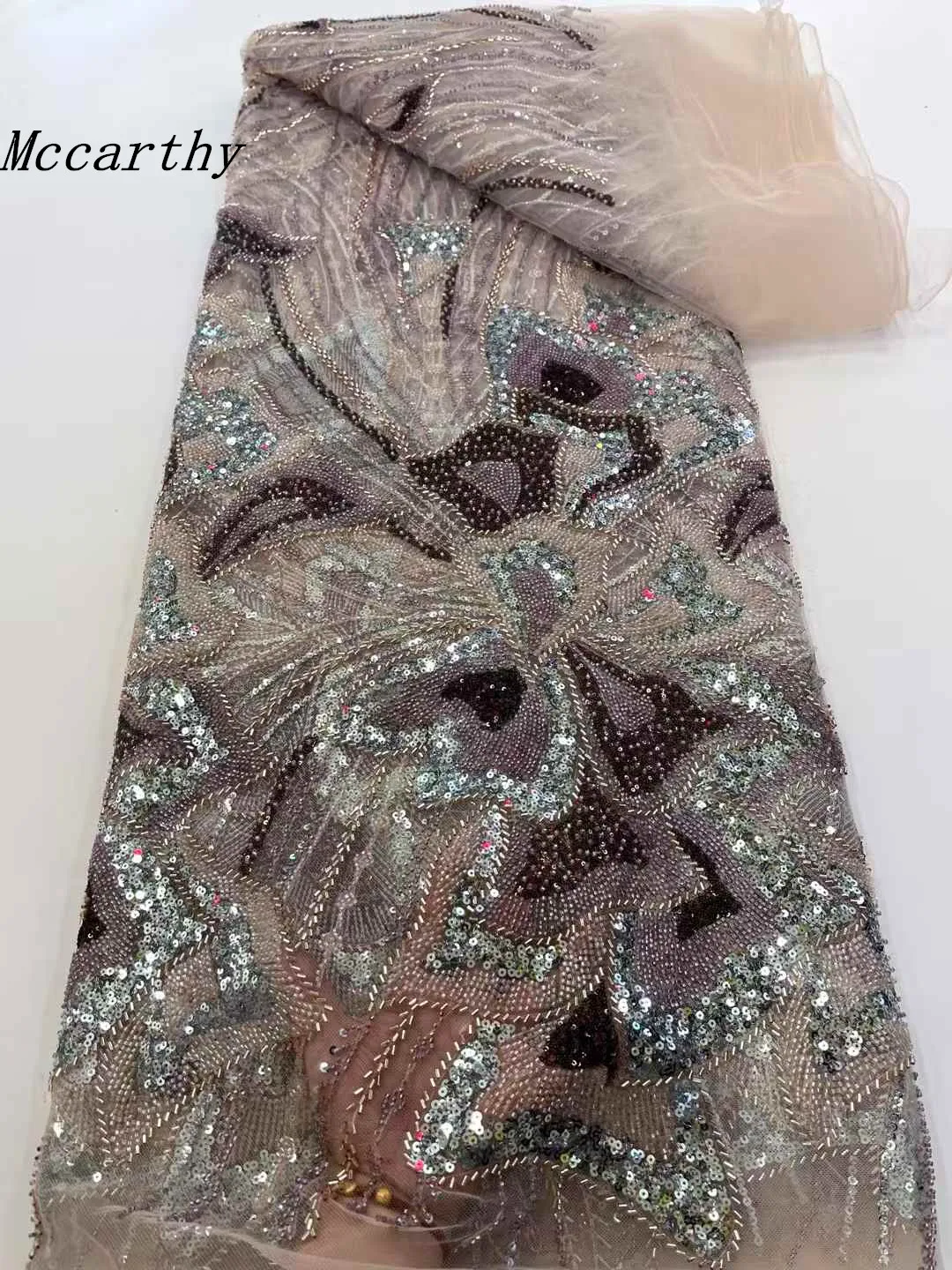 African Heavy Beaded Lace Fabric Nigerian Sequins Groom Lace Fabric Wedding Party Dress Sewing High Quality 5 Yards 2025
African Heavy Beaded Lace Fabric Nigerian Sequins Groom Lace Fabric Wedding Party Dress Sewing High Quality 5 Yards 2025