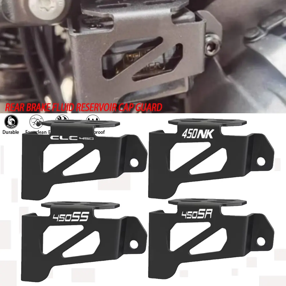 450MT Rear Brake Fluid Reservoir Guard Cover Protector FOR CFMOTO CLC 450 Bobber 450SRS 450NK 2023-2025 450 mt MT 2024 2025 2026
450MT Rear Brake Fluid Reservoir Guard Cover Protector FOR CFMOTO CLC 450 Bobber 450SRS 450NK 2023-2025 450 mt MT 2024 2025 2026