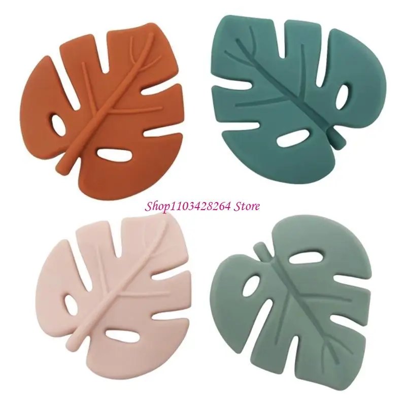 2Pcs Leaf Shaped Silicone Teething Toy for Infants Gentle Gum Soothing Ornament
2Pcs Leaf Shaped Silicone Teething Toy for Infants Gentle Gum Soothing Ornament