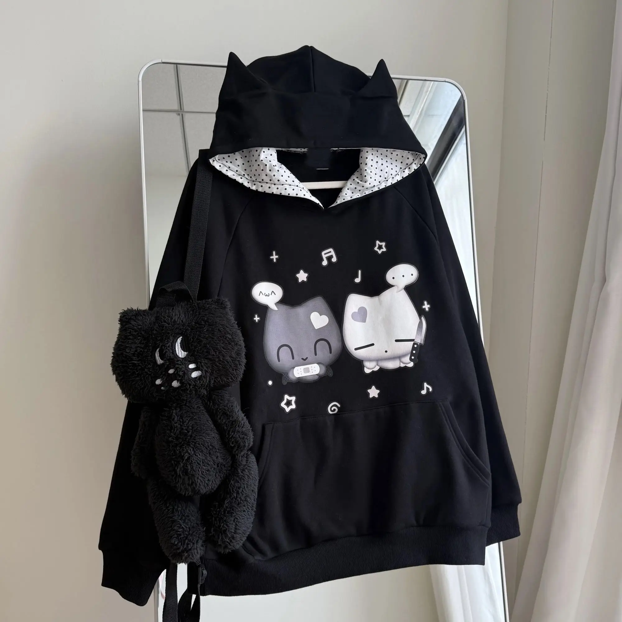 2026 Y2k Jacket Coats Women Casual Hooded Japanese Kawaii Cartoon Embroidery Hoodies Women Cartoon Cute Pocket Loose Sweatshirt
2026 Y2k Jacket Coats Women Casual Hooded Japanese Kawaii Cartoon Embroidery Hoodies Women Cartoon Cute Pocket Loose Sweatshirt