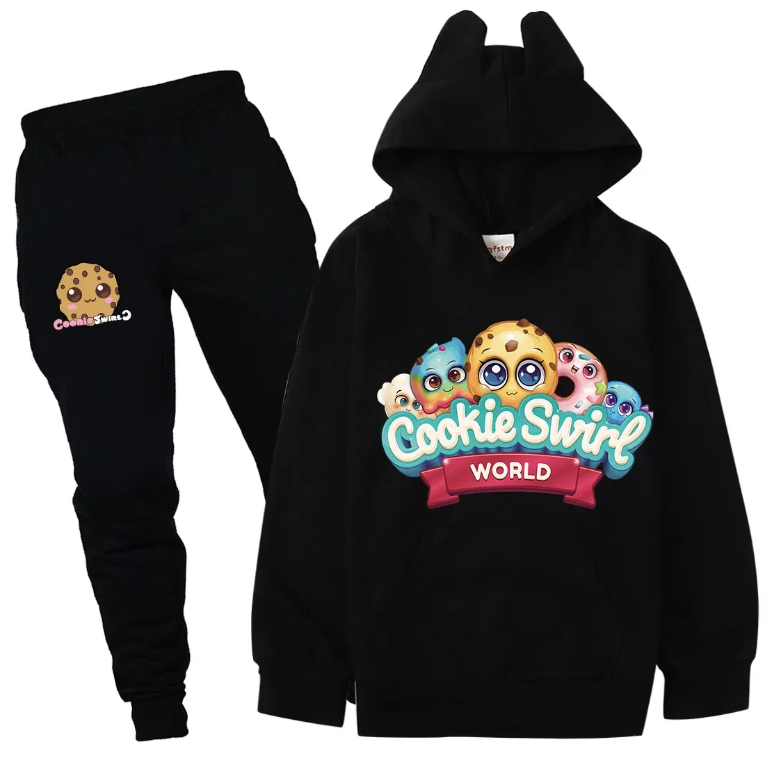 Kids Clothes Spring Autumn Children Clothing Cartoon COOKIE SWIRL C Boys Fashion Sport Tops Suit Baby Girls Hoodie Pants Set
Kids Clothes Spring Autumn Children Clothing Cartoon COOKIE SWIRL C Boys Fashion Sport Tops Suit Baby Girls Hoodie Pants Set