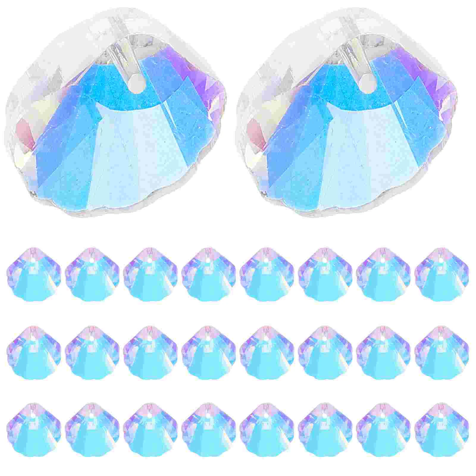 Crystal Beads Shell Flat Round Charms Jewelry and Colorful Conch Suncatcher with Holes
Crystal Beads Shell Flat Round Charms Jewelry and Colorful Conch Suncatcher with Holes