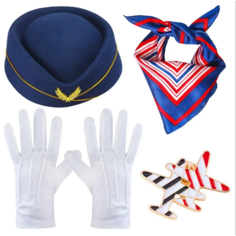 PESNAR flight attendant pilot dress up accessories, hats, bracelets, badges, ties, scarves and other clothing accessories
PESNAR flight attendant pilot dress up accessories, hats, bracelets, badges, ties, scarves and other clothing accessories