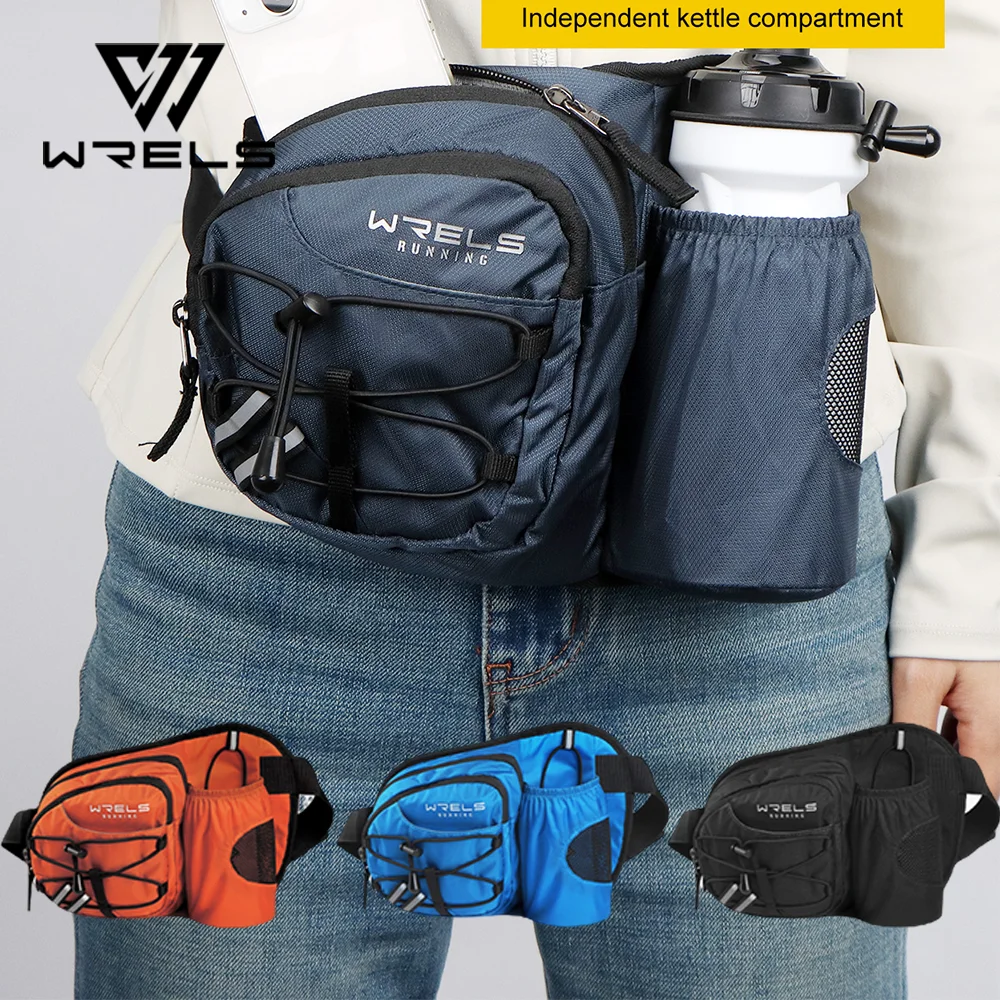 WRELS Sports Water Bottle Waist Bag Outdoor Large Capacity Running Hiking Elastic Waist Bag Zipper Multi-function Marathon Bag
WRELS Sports Water Bottle Waist Bag Outdoor Large Capacity Running Hiking Elastic Waist Bag Zipper Multi-function Marathon Bag