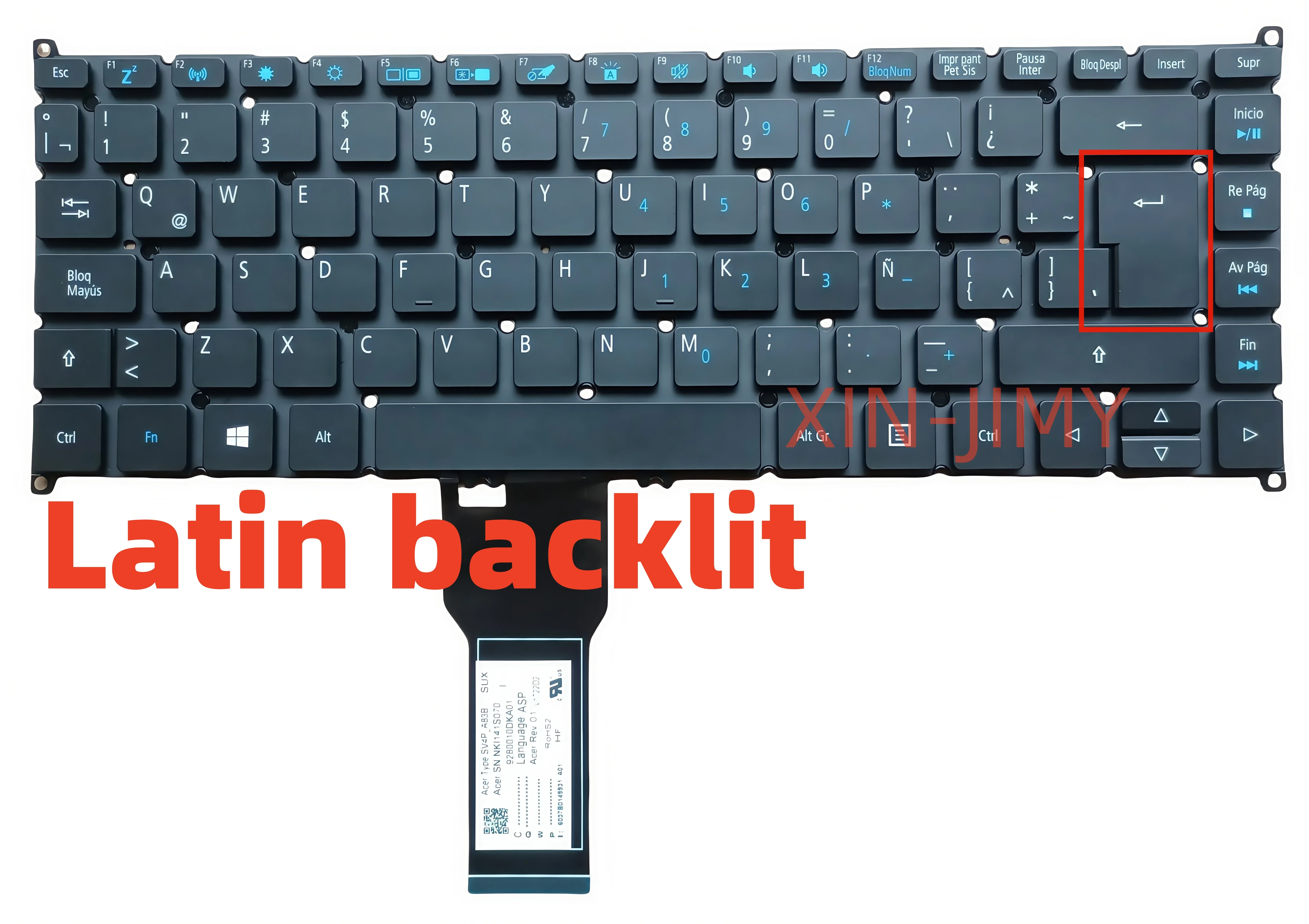 Latin black Laptop keyboard For Asus ExpertBook B1-B1400 B1400 P3350C P1450C with backlit
Latin black Laptop keyboard For Asus ExpertBook B1-B1400 B1400 P3350C P1450C with backlit