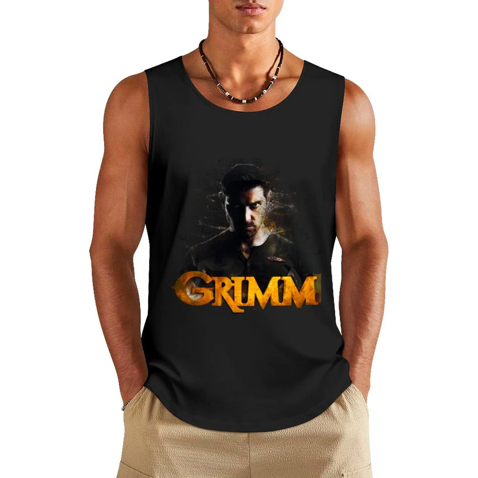 Grimm Tank Top anime t-shirts Man gym clothes T-shirt male Men's cotton t-shirt
Grimm Tank Top anime t-shirts Man gym clothes T-shirt male Men's cotton t-shirt