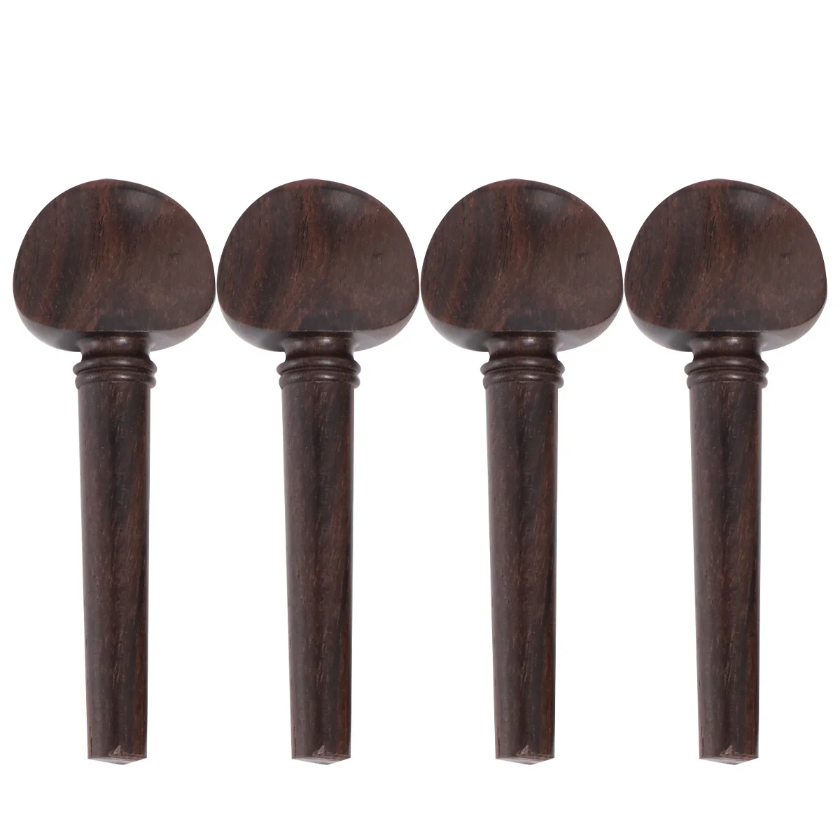 4Pcs Genuine Ebony Violin Tuning Pegs with Precision Crafted Surface Ideal for Violin Repair and DIY String Instrument
4Pcs Genuine Ebony Violin Tuning Pegs with Precision Crafted Surface Ideal for Violin Repair and DIY String Instrument