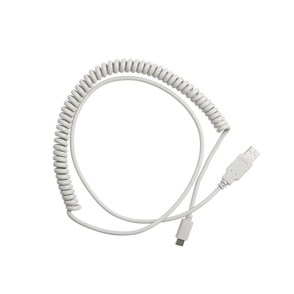 Type-C Keyboard Cable Mechanical Spiral Durable Coil Spring Wire Fast Charging Data Transmission Cable For Usb Type-C Devices
Type-C Keyboard Cable Mechanical Spiral Durable Coil Spring Wire Fast Charging Data Transmission Cable For Usb Type-C Devices