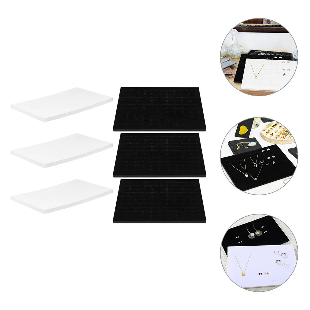 6Pcs Jewelry Box Inserts Sponge Cushion Pads for Earrings Ring Display Organizer Storage Jewelry Showcase Tray Insert
6Pcs Jewelry Box Inserts Sponge Cushion Pads for Earrings Ring Display Organizer Storage Jewelry Showcase Tray Insert