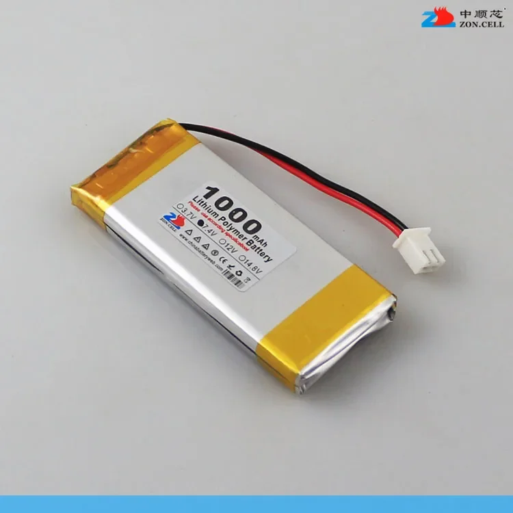 In 1000mAh 7.4V 402765 polymer lithium battery group 402764 monitor interphone toys Rechargeable Li-ion Cell
In 1000mAh 7.4V 402765 polymer lithium battery group 402764 monitor interphone toys Rechargeable Li-ion Cell