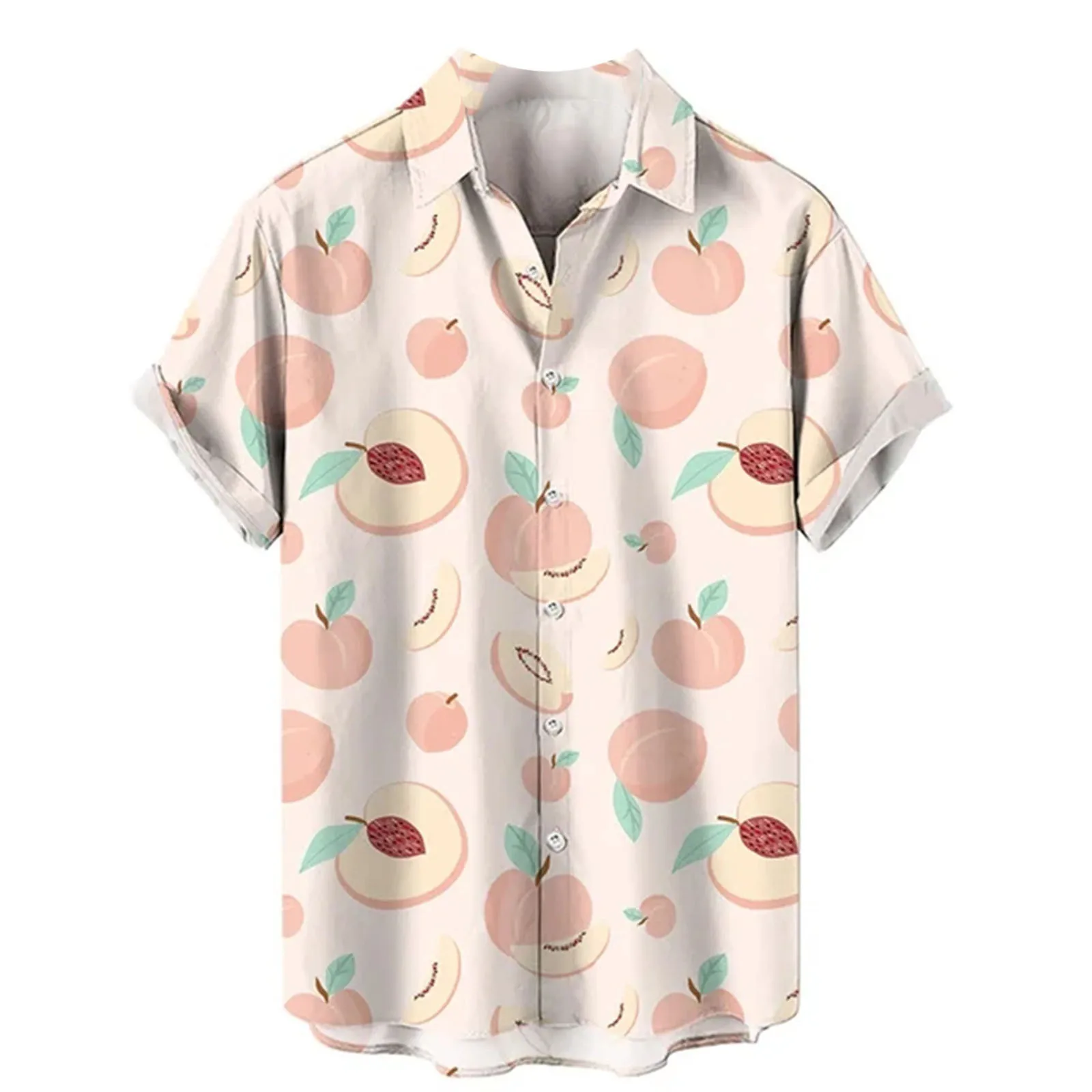 2025 New Men's Hawaiian Shirt Cartoon Fruit 3D Printing Tropical Beach Resort Cuban Collar T-shirt Versatile Large Men's Top
2025 New Men's Hawaiian Shirt Cartoon Fruit 3D Printing Tropical Beach Resort Cuban Collar T-shirt Versatile Large Men's Top