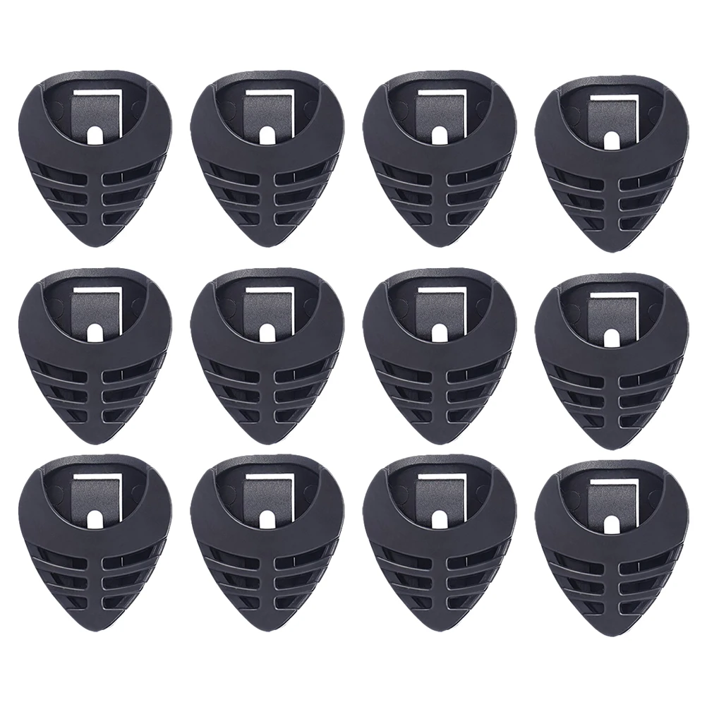 50pcs Plastic Guitar Pick Storage Boxes Sticky Hollow Design Self-Adhesive Portable Bass Plectrum Holder Spring Insert Take Out
50pcs Plastic Guitar Pick Storage Boxes Sticky Hollow Design Self-Adhesive Portable Bass Plectrum Holder Spring Insert Take Out