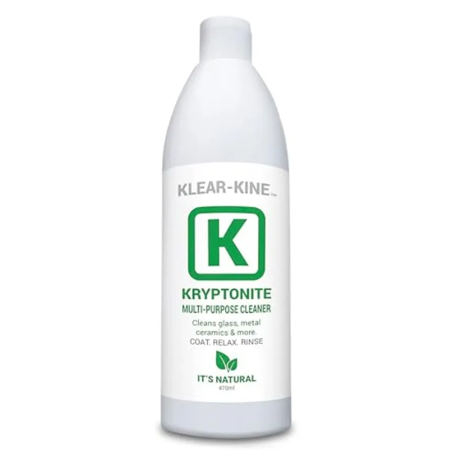 KLEAR Kryptonite Multipurpose Glass Cleaner Powerful Cleaning Combo of 5 in 1 Glass Friendly and Alcohol-Free Glass Cleaner Coa
KLEAR Kryptonite Multipurpose Glass Cleaner Powerful Cleaning Combo of 5 in 1 Glass Friendly and Alcohol-Free Glass Cleaner Coa