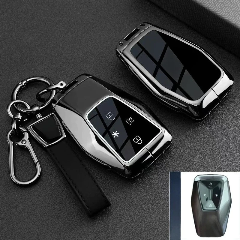 Zinc Alloy Car Key Case Cover Shell Protector Fob Holder for GAC Toyota Bozhi 7 BZ7 2026 NFC Card Key Accessories Keybag
Zinc Alloy Car Key Case Cover Shell Protector Fob Holder for GAC Toyota Bozhi 7 BZ7 2026 NFC Card Key Accessories Keybag