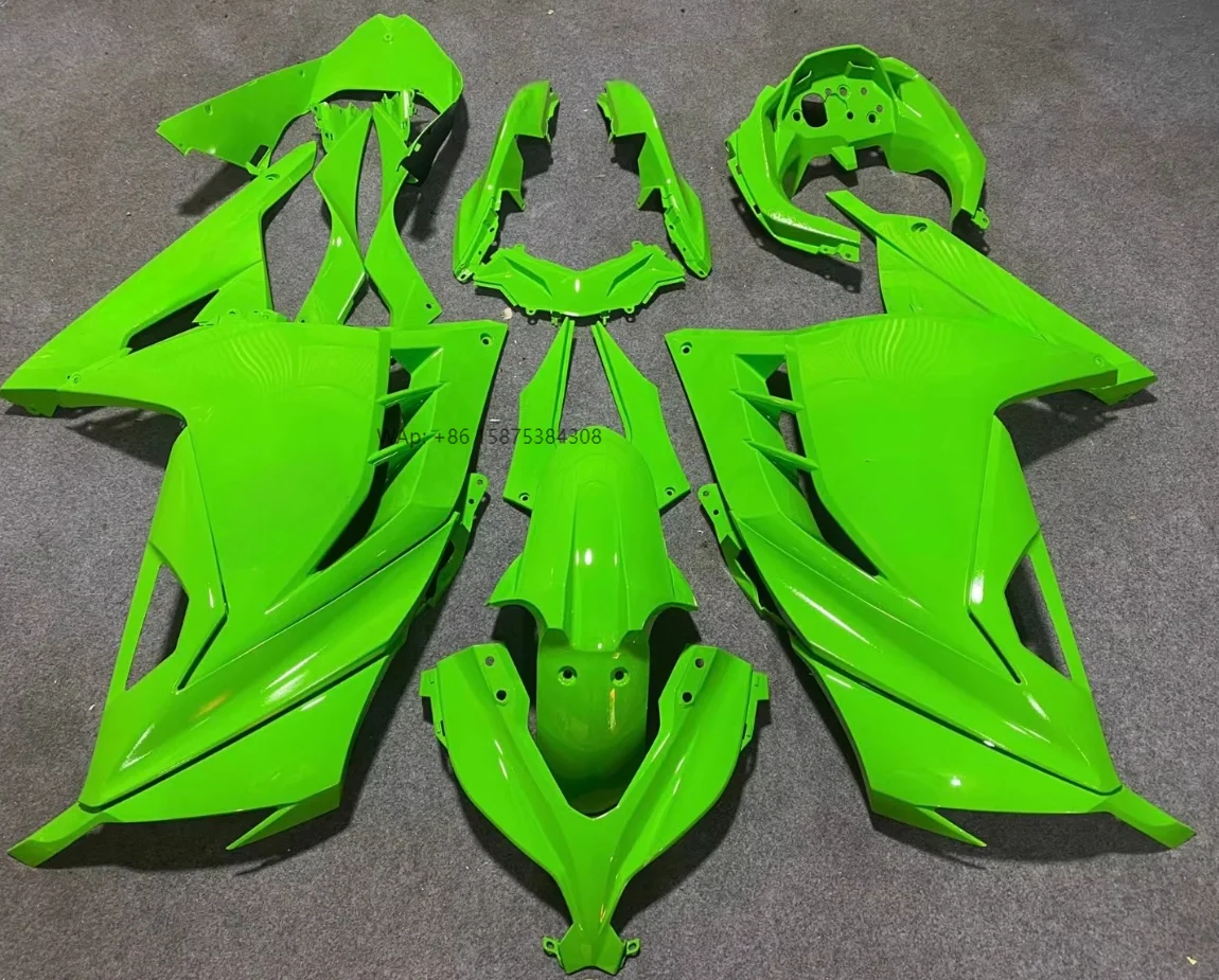 ABS Plastic for i Ninja 300 2008 2009 2010 2011 2012 2013 2014 Motorcycle Fairing Kit
ABS Plastic for i Ninja 300 2008 2009 2010 2011 2012 2013 2014 Motorcycle Fairing Kit