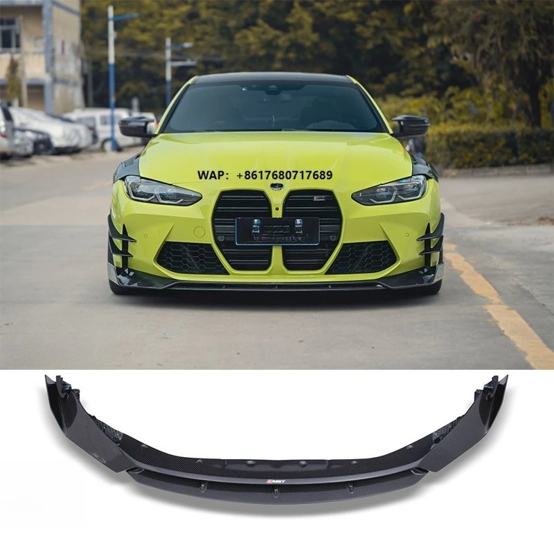 For G80 G82 M3 M4 Dry Carbon Fiber Front Bumper Lip Chin Spoiler Car Body Kits Auto Parts CMST Style Genuine Product Forged
For G80 G82 M3 M4 Dry Carbon Fiber Front Bumper Lip Chin Spoiler Car Body Kits Auto Parts CMST Style Genuine Product Forged
