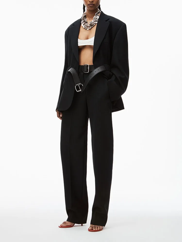 y2k spring and summer belt wool waisted long-sleeved shoulder pads blazer for women2024 casual versatile new in external clothes
y2k spring and summer belt wool waisted long-sleeved shoulder pads blazer for women2024 casual versatile new in external clothes