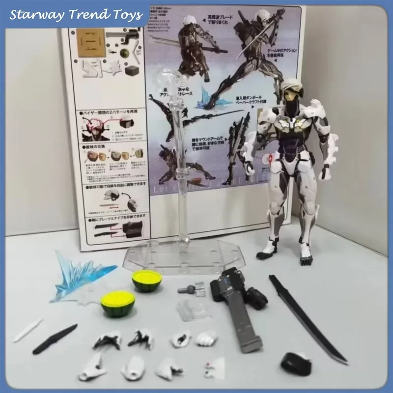 Revoltech Kaiyodo Raiden Action Figure Metal Gear Solid Rising Articulated Collectible Model For Adult Hobby Collectors Display
Revoltech Kaiyodo Raiden Action Figure Metal Gear Solid Rising Articulated Collectible Model For Adult Hobby Collectors Display