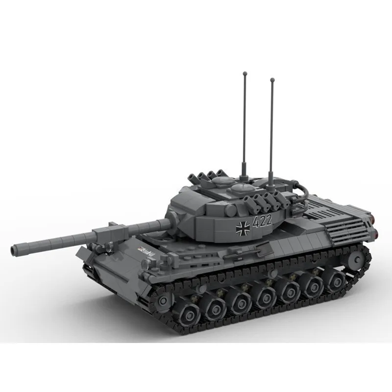 MOC военная серия, модель леопардового танка, сборка мелких частиц, строительный блок, детские игрушки для сбора кирпичей, игрушки
MOC военная серия, модель леопардового танка, сборка мелких частиц, строительный блок, детские игрушки для сбора кирпичей, игрушки