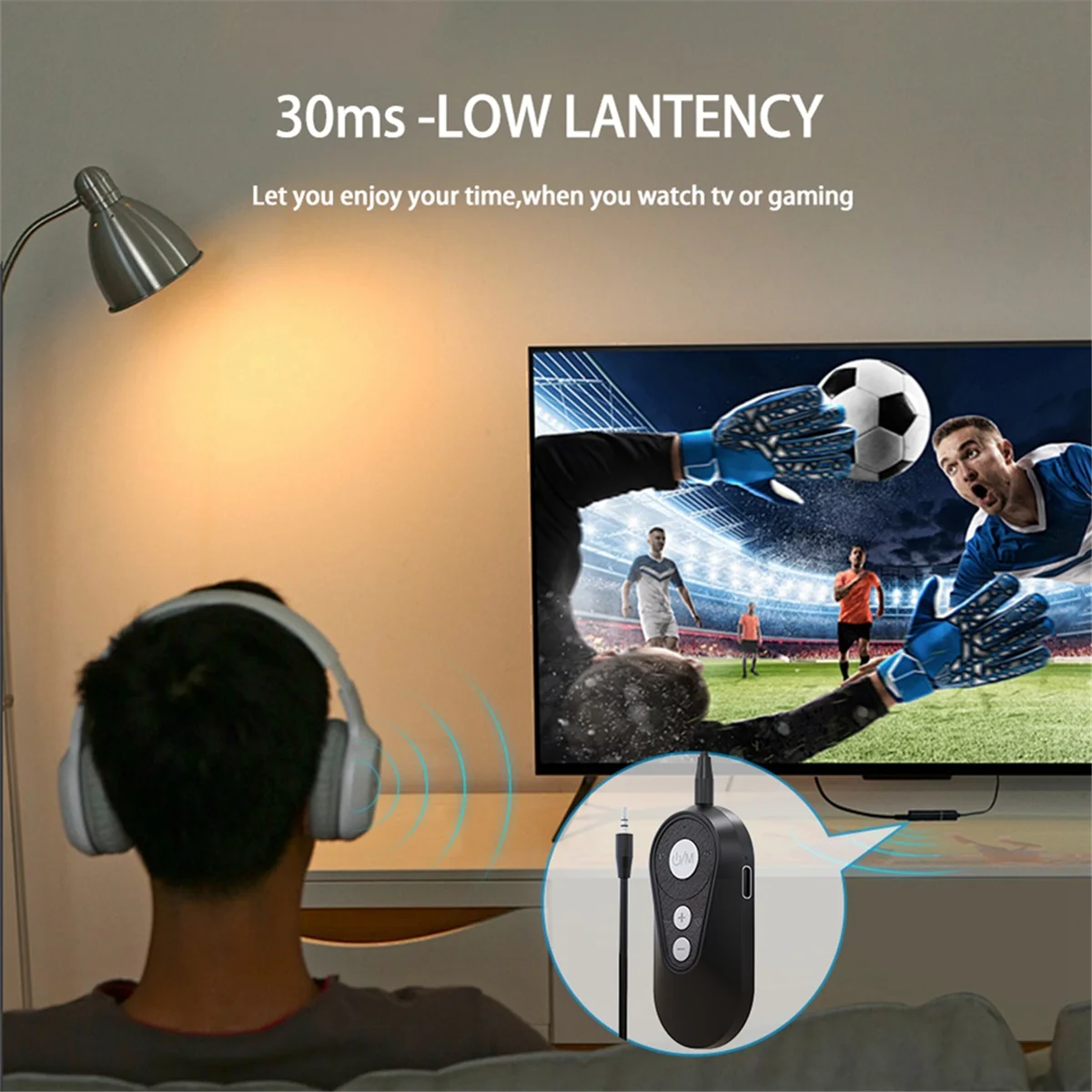 POP-lBluetooth 5.4 LE Audio Music Auracast Transmitter Receiver Wireless Audio Adapter for Headphone TV Car MP3
POP-lBluetooth 5.4 LE Audio Music Auracast Transmitter Receiver Wireless Audio Adapter for Headphone TV Car MP3
