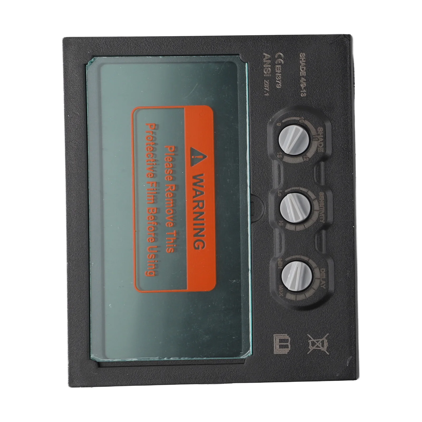Auto Darkening Welding Filter 1 Pc LCD 110 Mm*90 Mm Automatic Dimming PA/PP With Manual Level Setting Function
Auto Darkening Welding Filter 1 Pc LCD 110 Mm*90 Mm Automatic Dimming PA/PP With Manual Level Setting Function