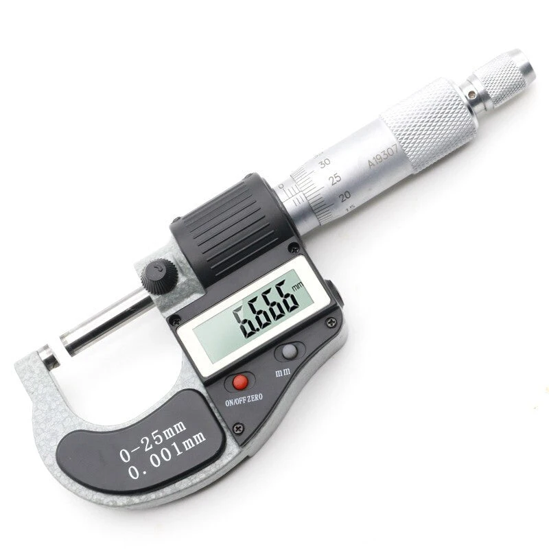 High Precision Guanglu Digital Micrometer 0-25mm Screw Gauge 0.001mm Outside Spiral Micrometers Jewelry Measuring Tools
High Precision Guanglu Digital Micrometer 0-25mm Screw Gauge 0.001mm Outside Spiral Micrometers Jewelry Measuring Tools