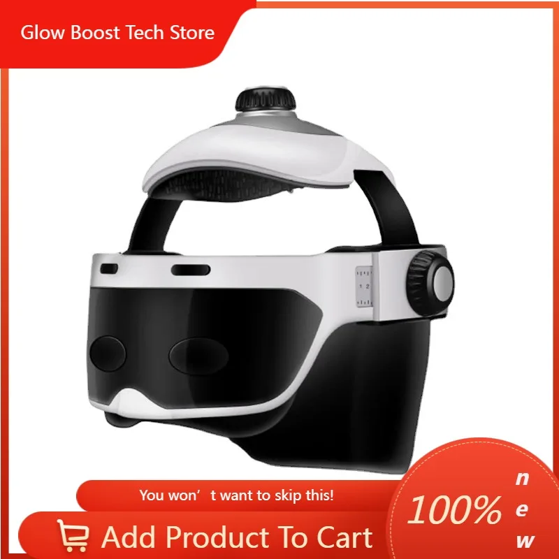 NYLeading Dual Vibrating Heated Electric Head Massager Automatic Air Pressure Wireless Music Head Massage Helmet
NYLeading Dual Vibrating Heated Electric Head Massager Automatic Air Pressure Wireless Music Head Massage Helmet