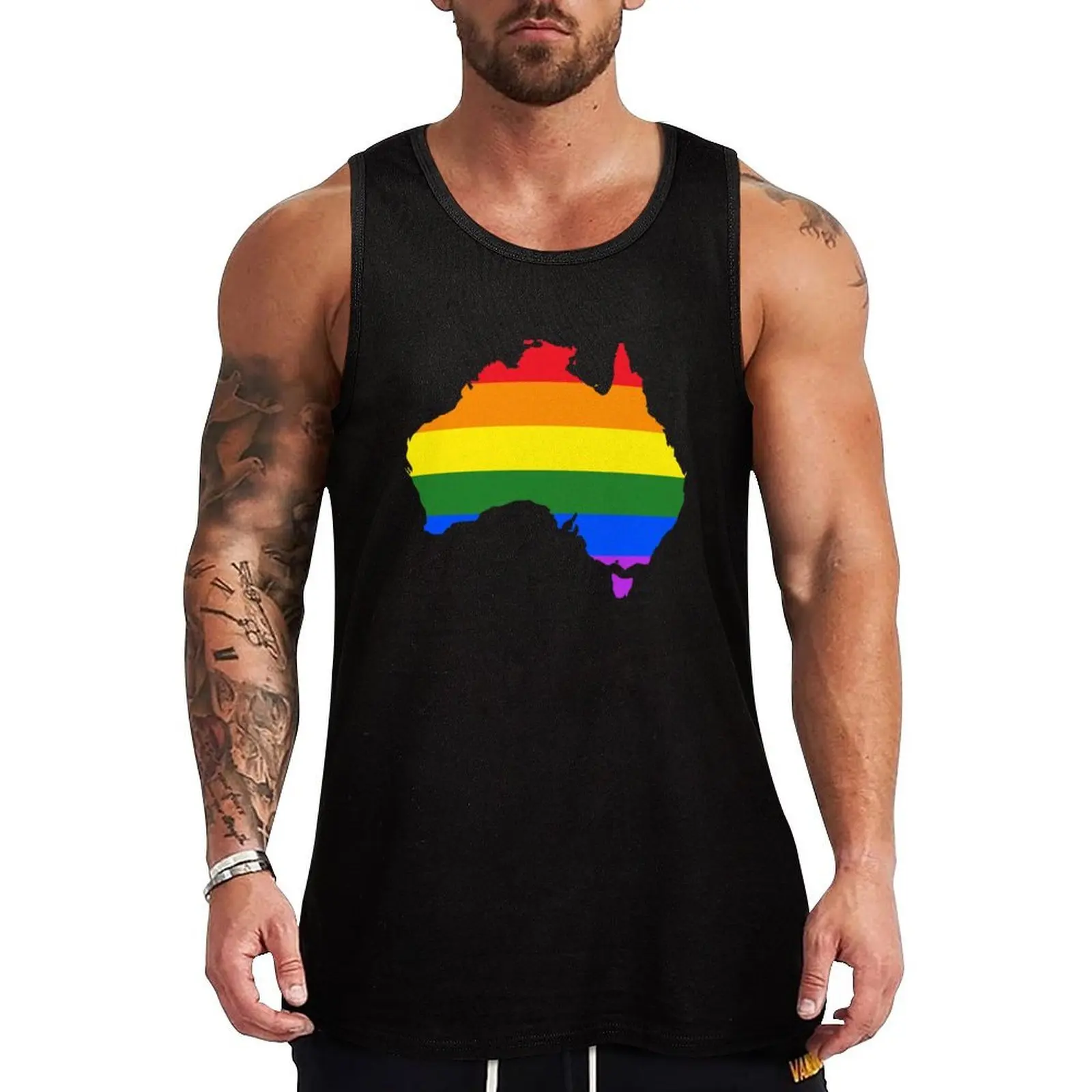 Australia Equality Rainbow Tank Top Ultra Soft Tank Top Comfort Breathable Sleeveless
Australia Equality Rainbow Tank Top Ultra Soft Tank Top Comfort Breathable Sleeveless