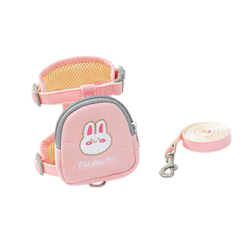 Cat harness dog harness leash backpack adjustable no pull escape proof reflective breathable padded vest soft for small med pets
Cat harness dog harness leash backpack adjustable no pull escape proof reflective breathable padded vest soft for small med pets