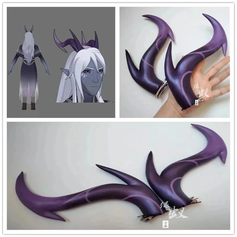 ABC123Anime The Dragon Prince Aaravos Cosplay Purple Head Clip Horns Headwear For Women men Halloween Party Props Cosb;6'j,k.9;a
ABC123Anime The Dragon Prince Aaravos Cosplay Purple Head Clip Horns Headwear For Women men Halloween Party Props Cosb;6'j,k.9;a