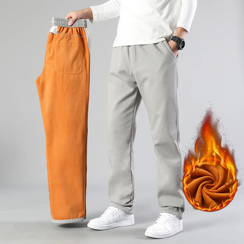 2024 Winter Fashion Plus Fleece Thick Warm Tracksuit Pants Men's Casual Loose Comfortable Large Size High Quality Pants M-6XL
2024 Winter Fashion Plus Fleece Thick Warm Tracksuit Pants Men's Casual Loose Comfortable Large Size High Quality Pants M-6XL