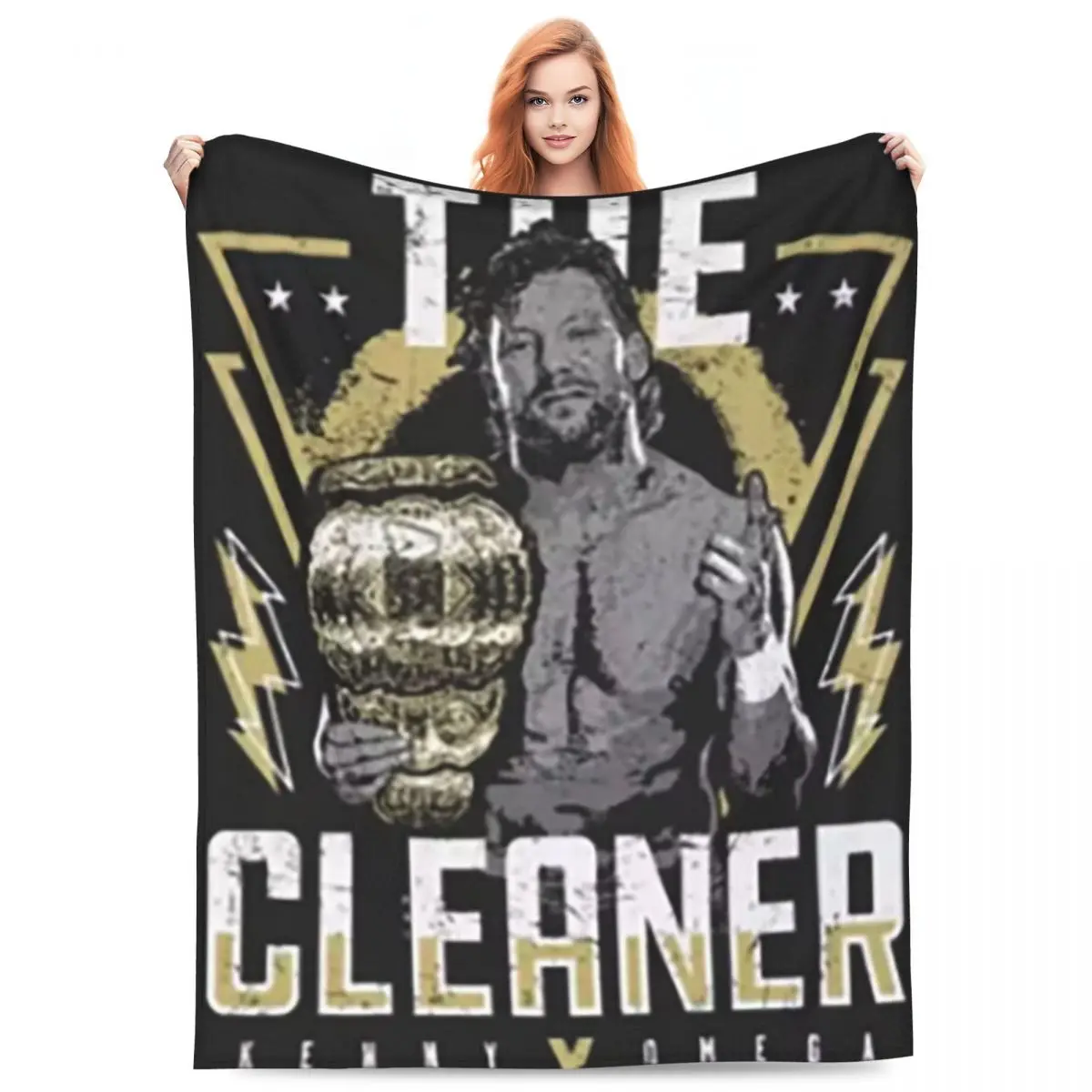 Kenny Omega Kenny The Champ Blankets Fleece Sofa Throw Blanket Warm Throw Blankets for Bedroom Office Throws Bedspread Quilt
Kenny Omega Kenny The Champ Blankets Fleece Sofa Throw Blanket Warm Throw Blankets for Bedroom Office Throws Bedspread Quilt