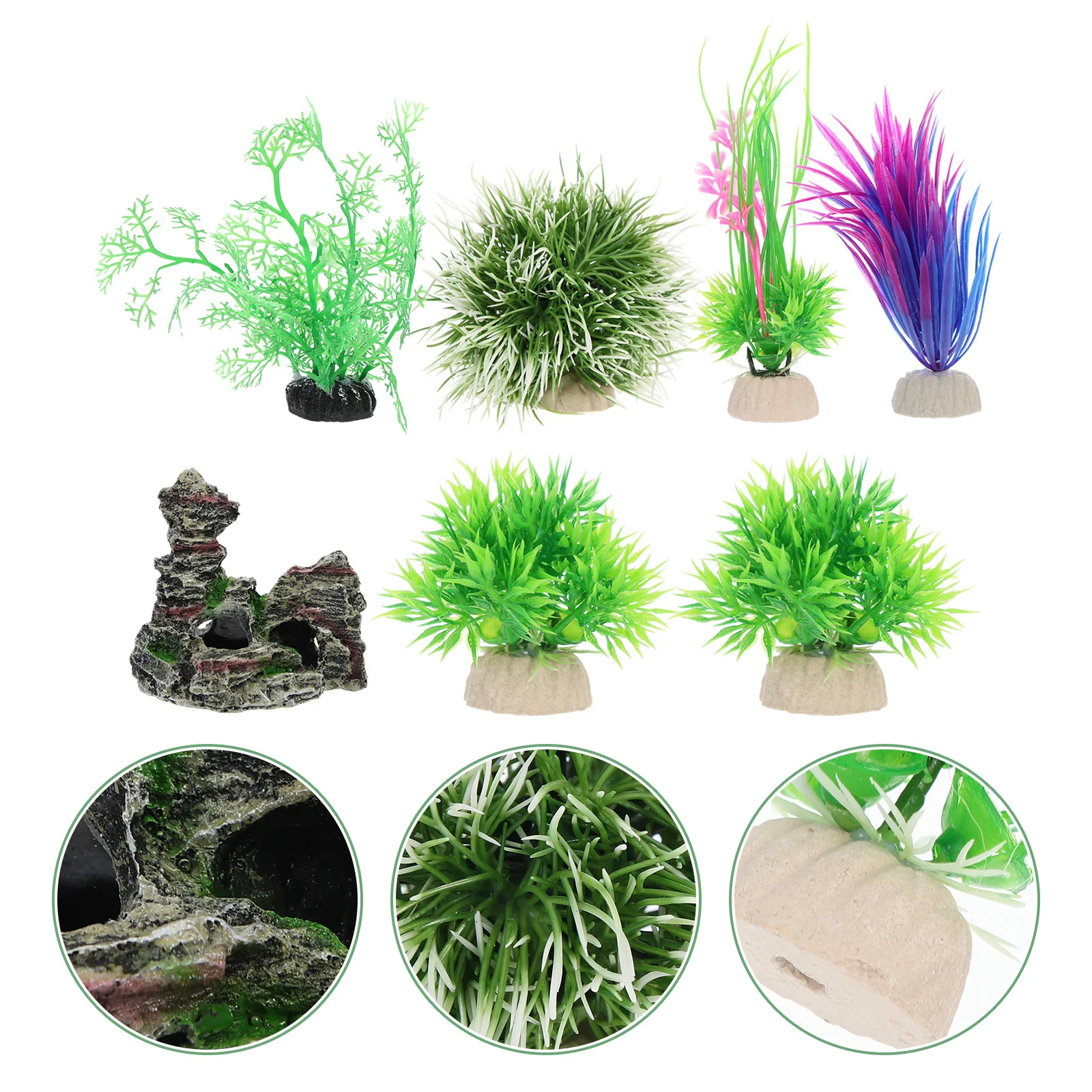 1Set Fish Tank Decoration Kit Realistic Fake Aquatic Plants Underwater Mountain Landscape Aquarium Supplies Fake Aquatic Plant
1Set Fish Tank Decoration Kit Realistic Fake Aquatic Plants Underwater Mountain Landscape Aquarium Supplies Fake Aquatic Plant