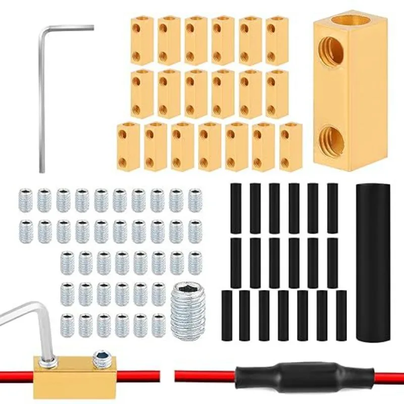 Набор из 20 разъемов для быстрого подключения, клеммы для быстрой проводки, 20А, отличная проводимость, прочная обжимка.
Набор из 20 разъемов для быстрого подключения, клеммы для быстрой проводки, 20А, отличная проводимость, прочная обжимка.